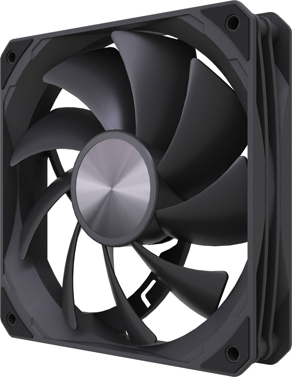 Sable 12omm PWM Black Fan Computer Case