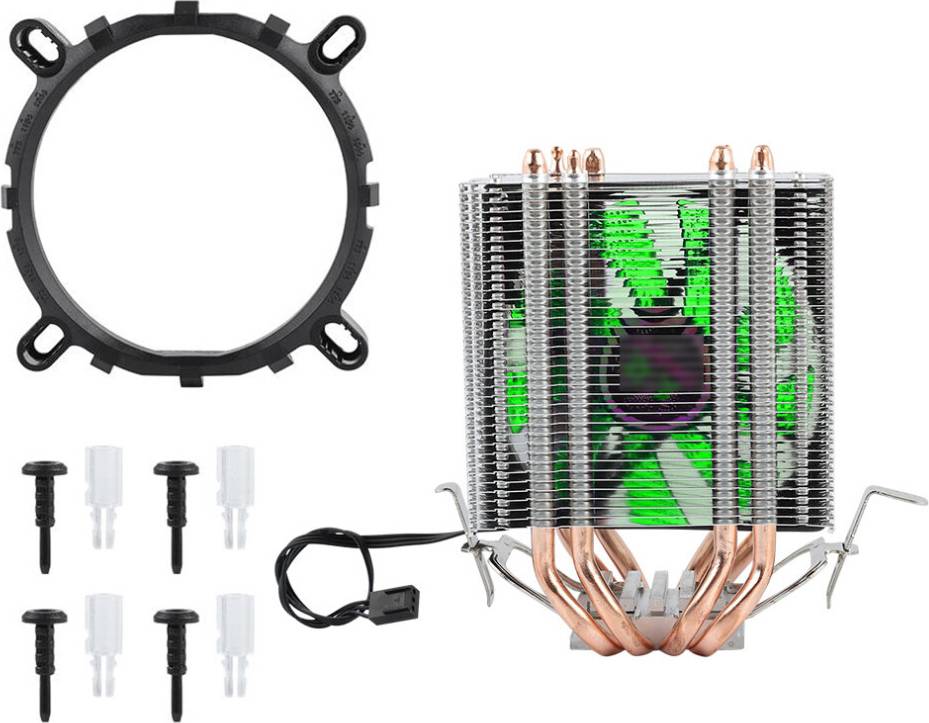 Computer ITX Køleplade 4 Rene Kobbervarmerør