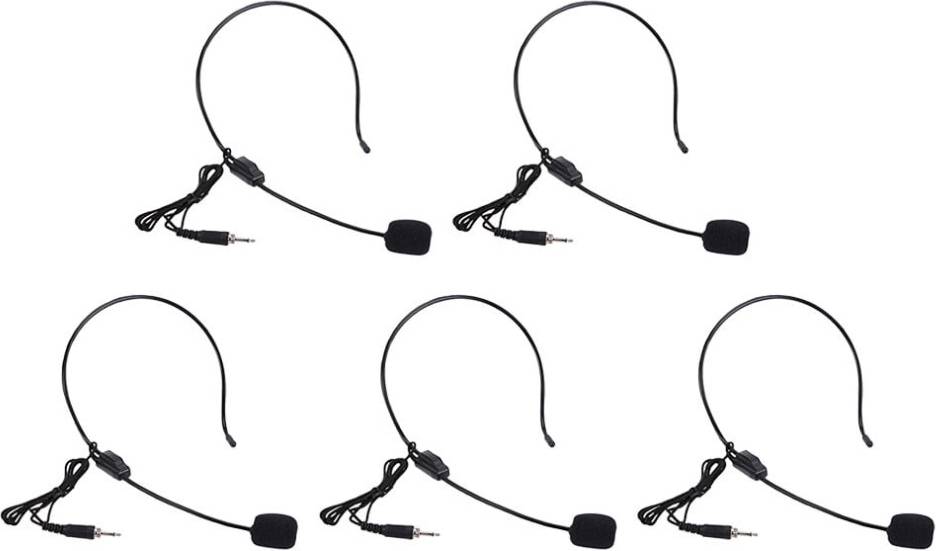 Dynamic microphone 5Pcs Dynamic Microphone Headset