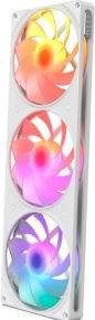 NZXT F420 RGB Reverse Fan White
