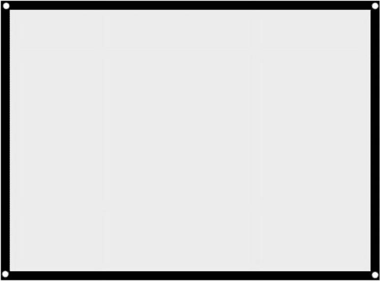 Topwoner Projector Screen Cloth 16 9