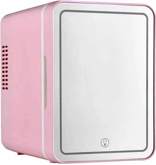 Makeup fridge NESTLUNE Mini 4L Fridge LED Makeup Mirror