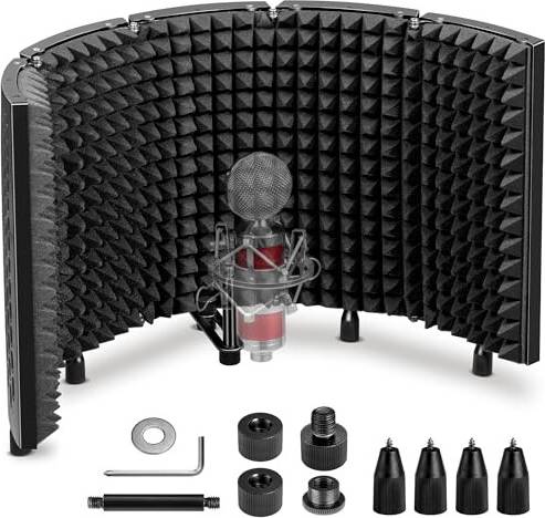 Microphone Isolation Shield