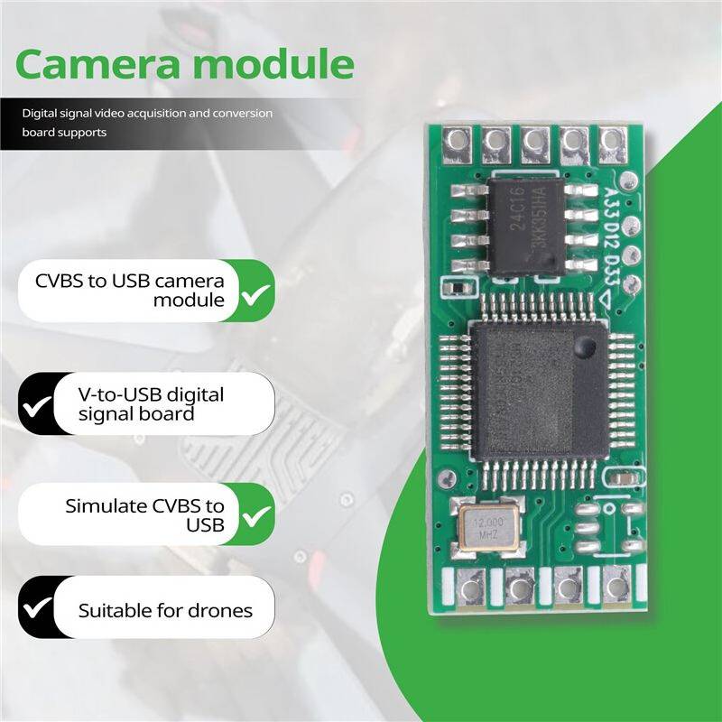 6Pcs Analog CVBS USB Camera Module