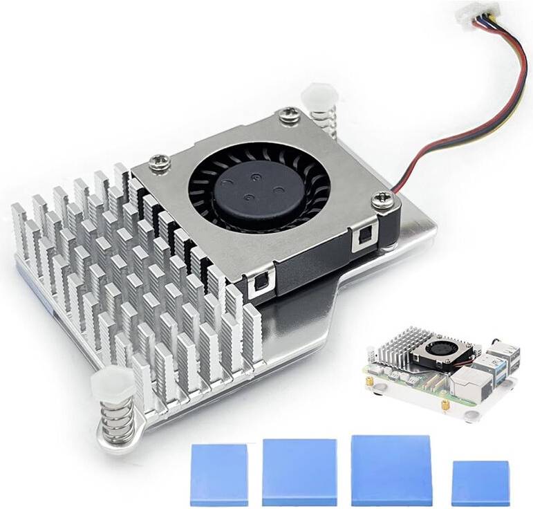 Raspberry pi 5 Kepptory Aktiver Kühler Raspberry Pi 5 30 mm