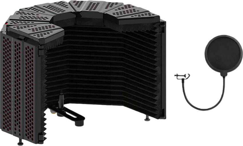 Professional Microphone Isolation Shield Set