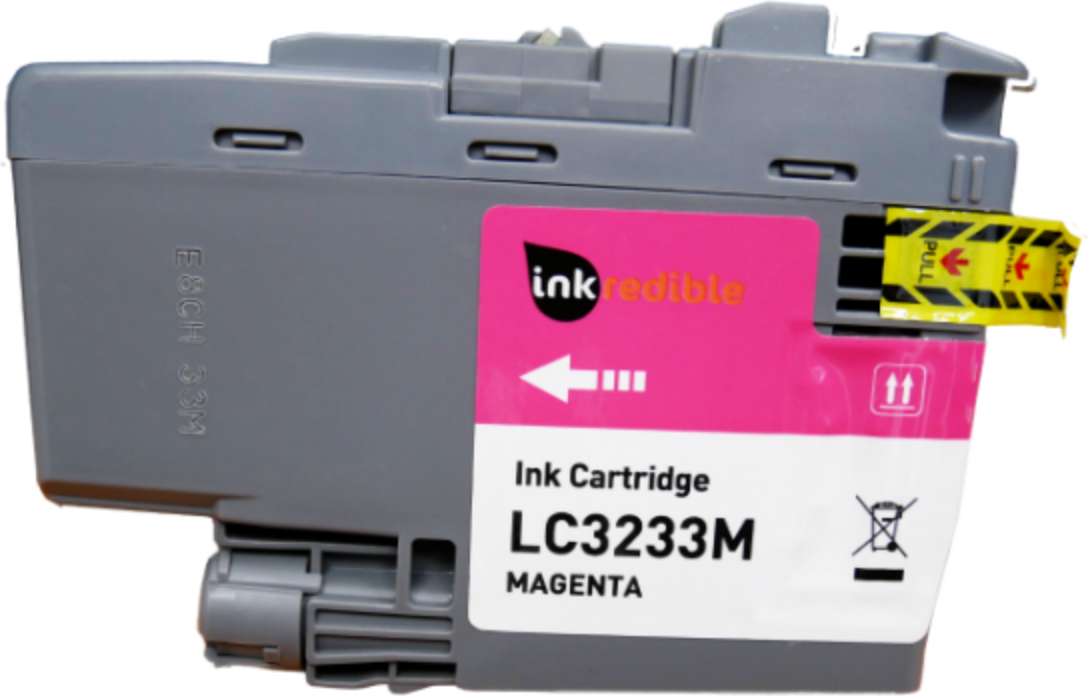 Compatible Brother LC3233 Magenta Ink Cartridge