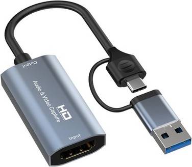 Sodial 4K Compatible To Type-C USB Video Capture Card