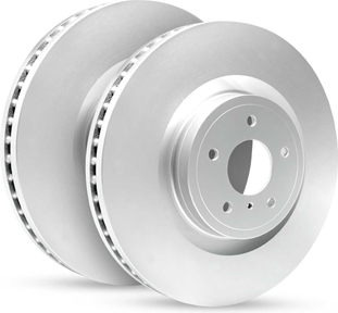 Brake and rotor kit R1 Concepts Rear Brake Rotor Kit