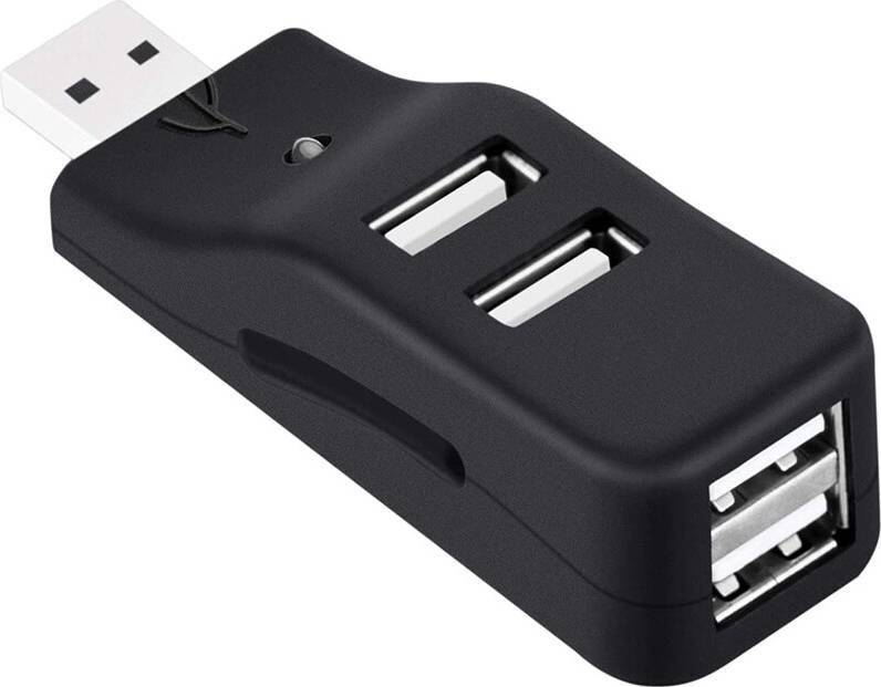 Typecat 4 Port USB Mini 2.0 Data Hub Splitter