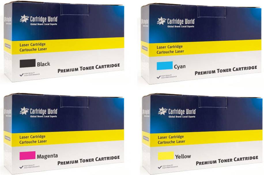 Cartridge World Compatible Konica Minolta TN324 Colour Multipack