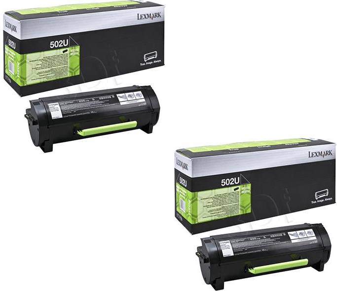 Lexmark MS510dn Printer Toner Cartridges Multipack - Multicolor