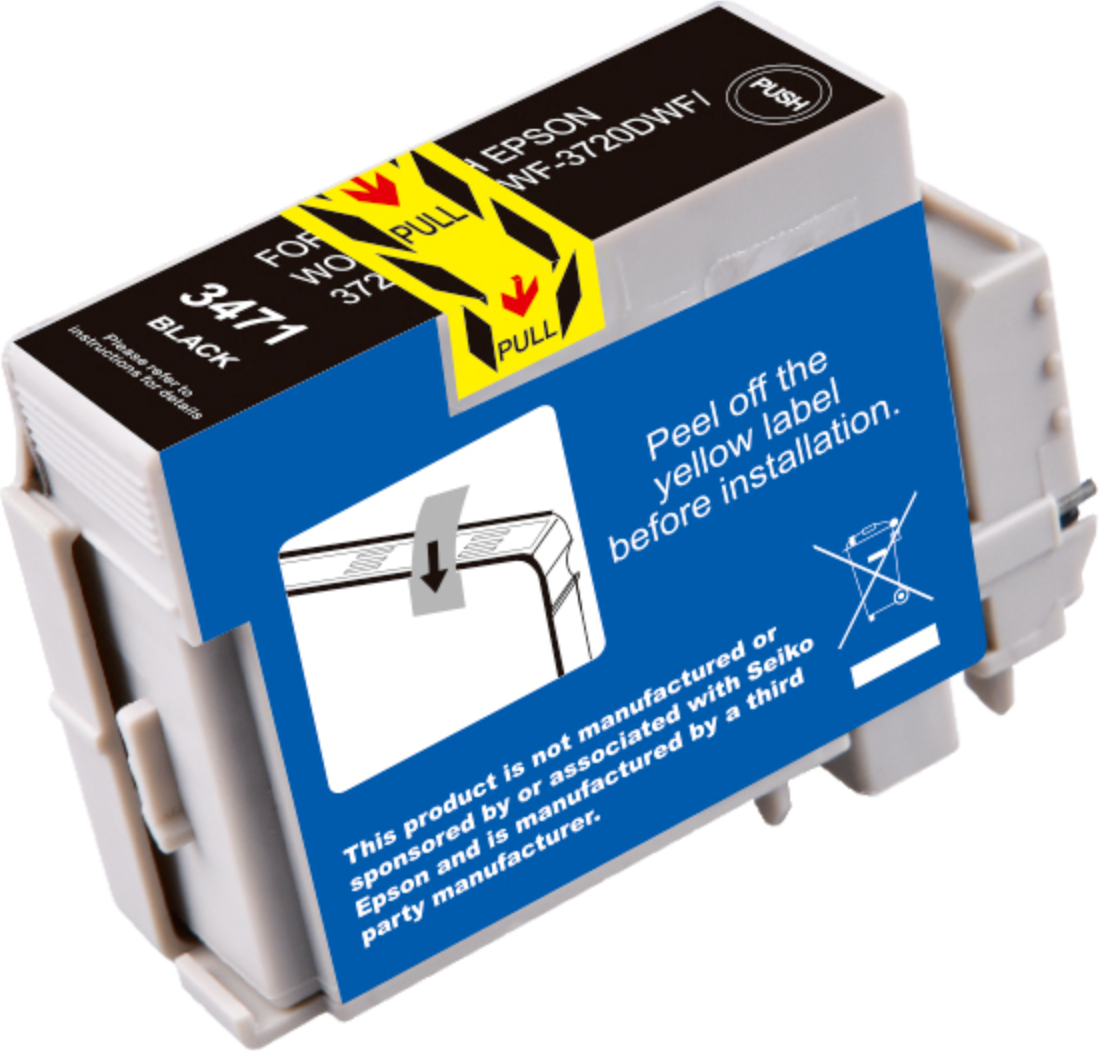 Compatible Epson WorkForce Pro WF-3720 Black Ink Cartridge