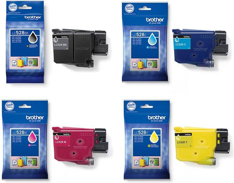 Brother MFC-J6960DW Printer Ink Cartridges Multipack - Multicolor