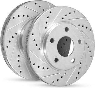 Brake and rotor kit R1 Concepts Front Brake Rotor Kit