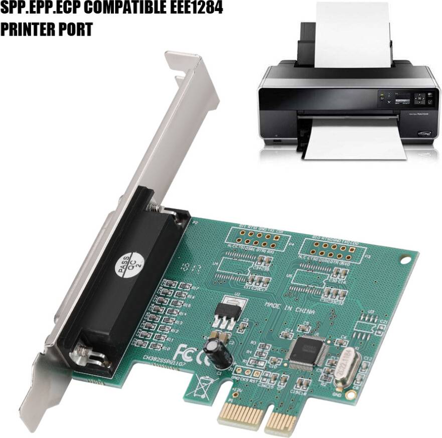 DB25 Parallel Card PCI Express Slot
