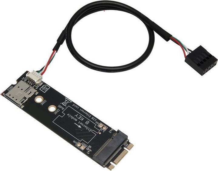 Kepptory M.2 B Key to M Key Adapter Card