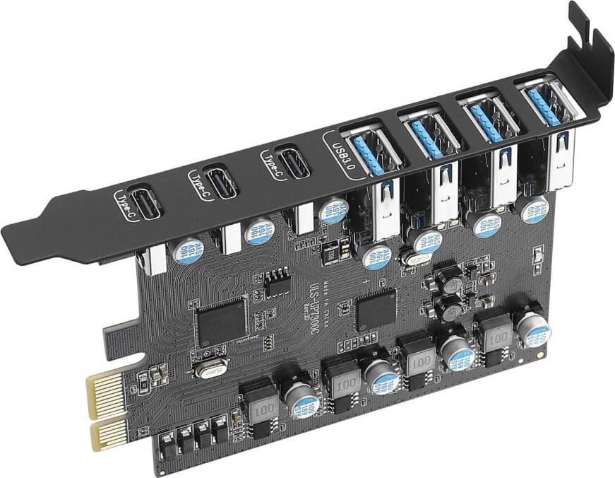 MultiPort USB 3.1 PCIexpress Card