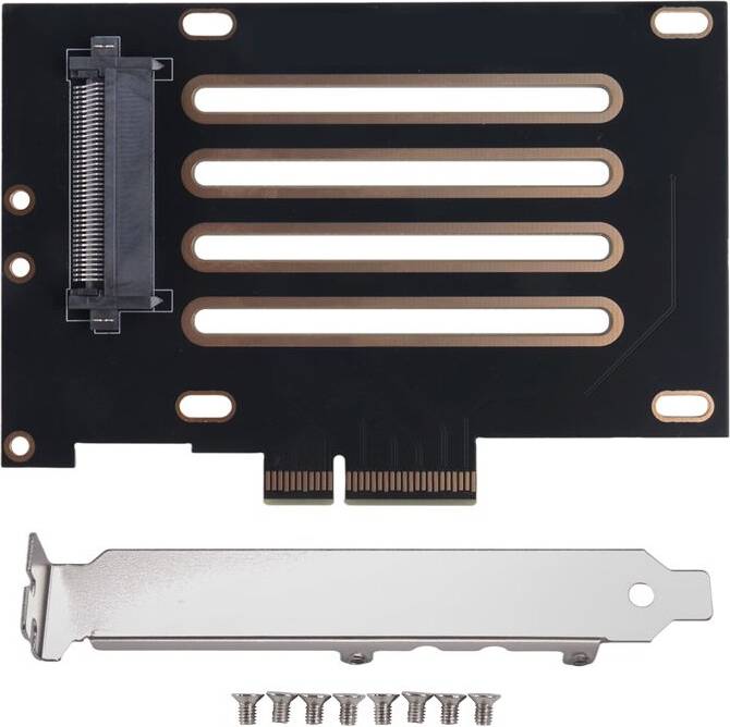 U.2 SFF-8639 to PCI-E 3.0 Riser Card