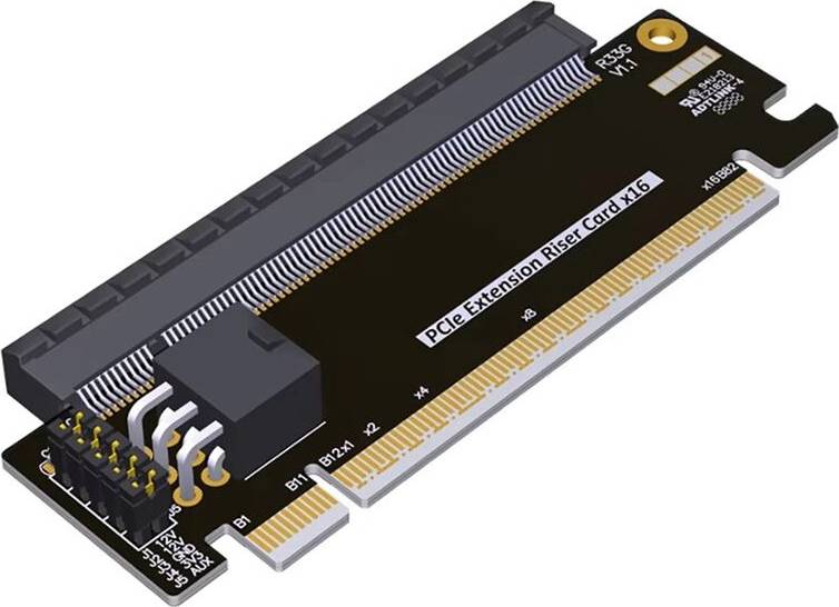 Typecat High Speed PCI Express 5.0 16X Riser Extended Card