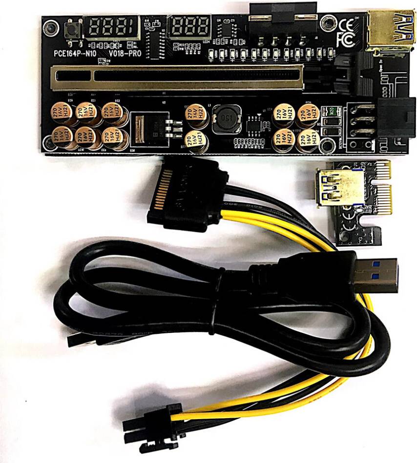 Jehiatek VER018 Pro PCI Express Riser Card