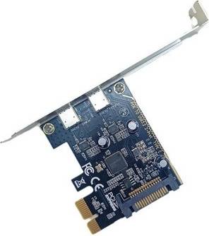Sodial Desktop Mainboard Pci-e To Type-c Adapter Card