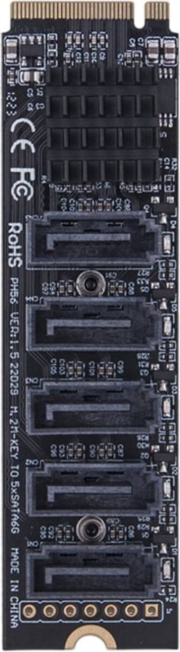 Jixopn M.2 to SATA 3.0 Riser Card