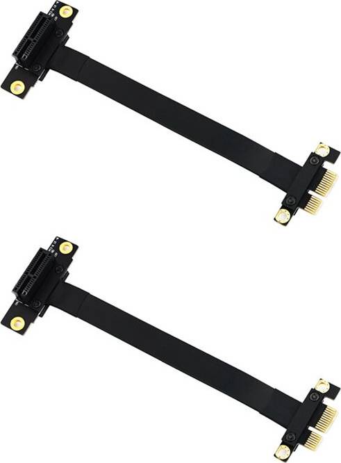 Typecat 2X PCIe PCI Riser Card 20cm