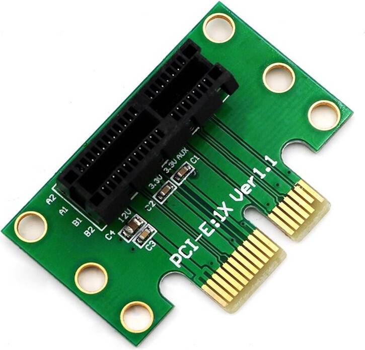 Kepptory PCIe Adapter Riser Card Converter 90 Degree