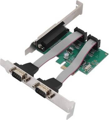PCI Pci-e To 2 Serial Ports Adapter Card