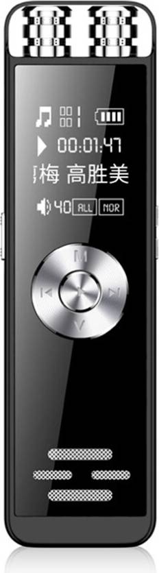 Mini Dual Microphone Digital Voice Recorder