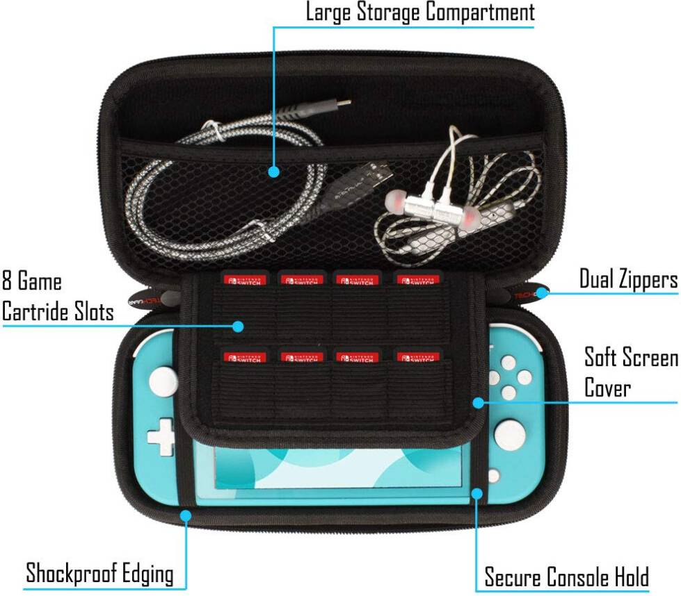 Switch lite case TechGear Switch Lite Hard Protective Case