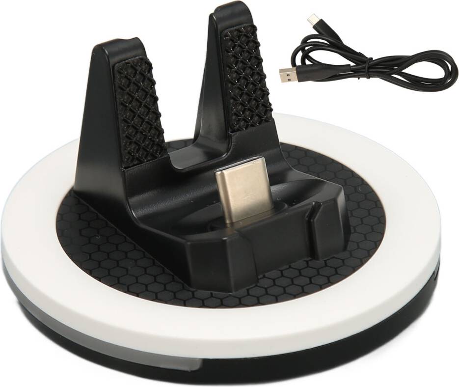 Compact Charging Base with LED Ambient Light