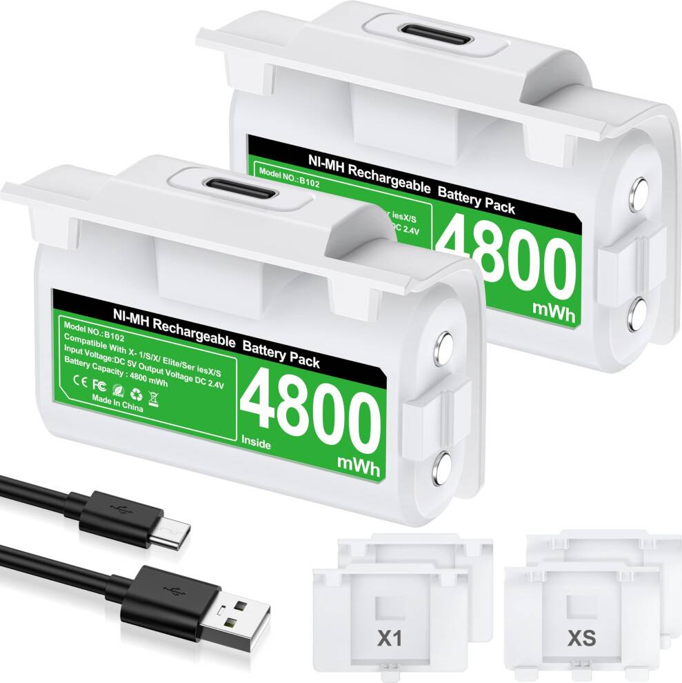 Xbox play and charge kit Rechargeable Battery Pack Xbox Controller