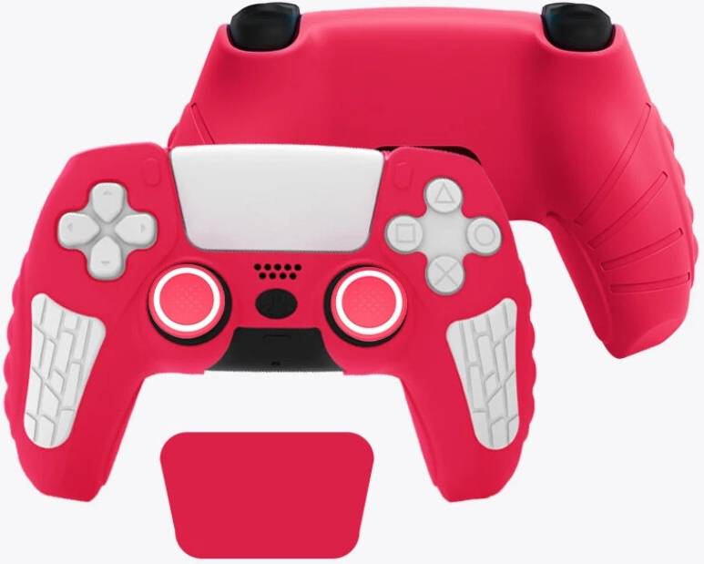 Ps5 controller red PS5 Controller Skin Controller Case