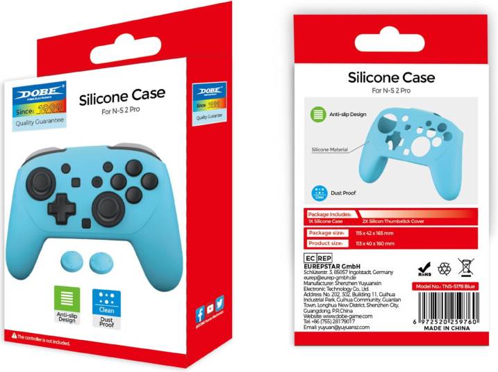 Switch 2 pro controller Silicone Case Nintendo Switch 2 Pro Controller