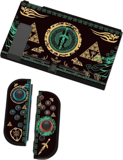 Breath of the wild switch Skin Protective Case Dock Decal Set