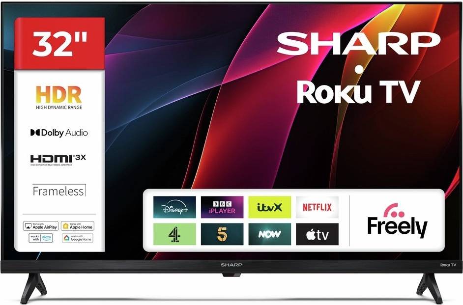 Sharp 32 Inch 1T-C32JD2425KB Smart HD Ready TV