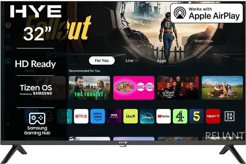 Apple hub Smart TV 32 Inch Screen HD Ready Resolution