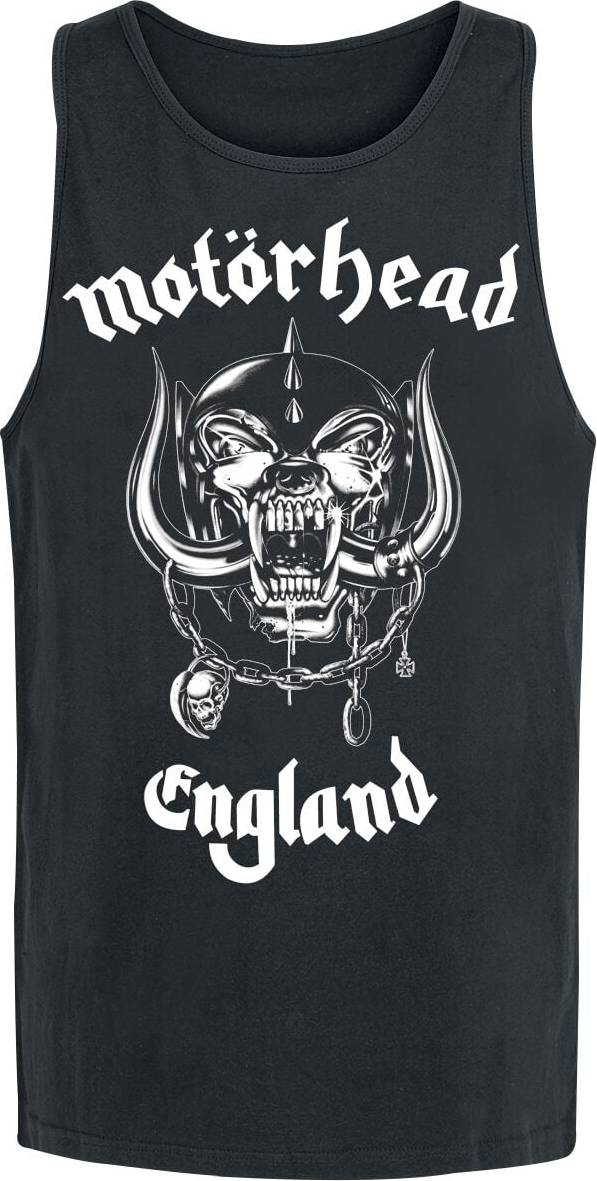Motörhead Tanktop England - Sort