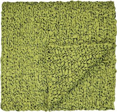 Moss Ribbon Knit Throw Blankets Green