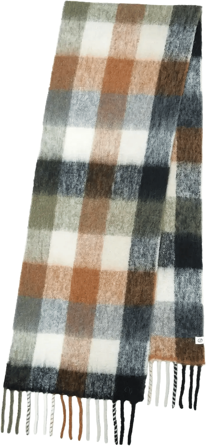 Becksöndergaard Check Anilopa Scarf - Multi/Patterned