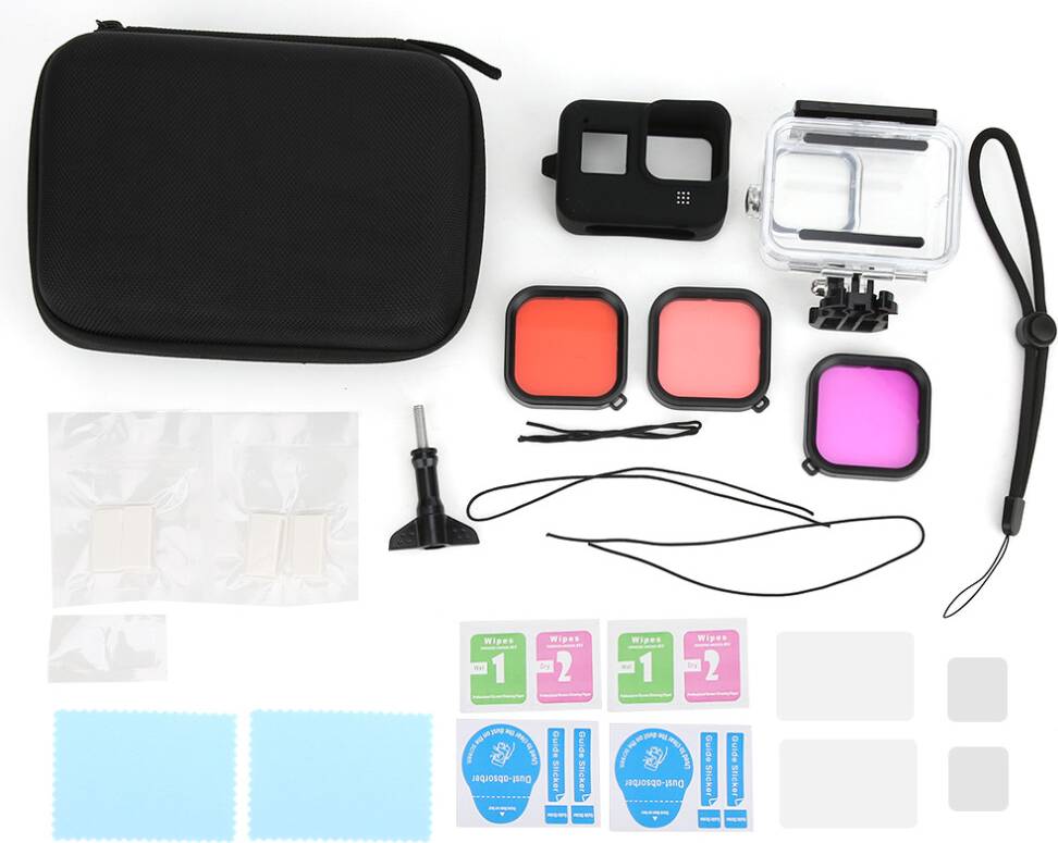 Gopro hero8 Dive Filter Kit Waterproof Case GoPro Hero8