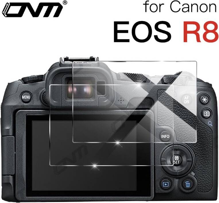 Canon r3 Maxpower 2Pack Tempered Glass Canon EOS R8 R7 R6 Mark II R50 R10 R5 R3 RP