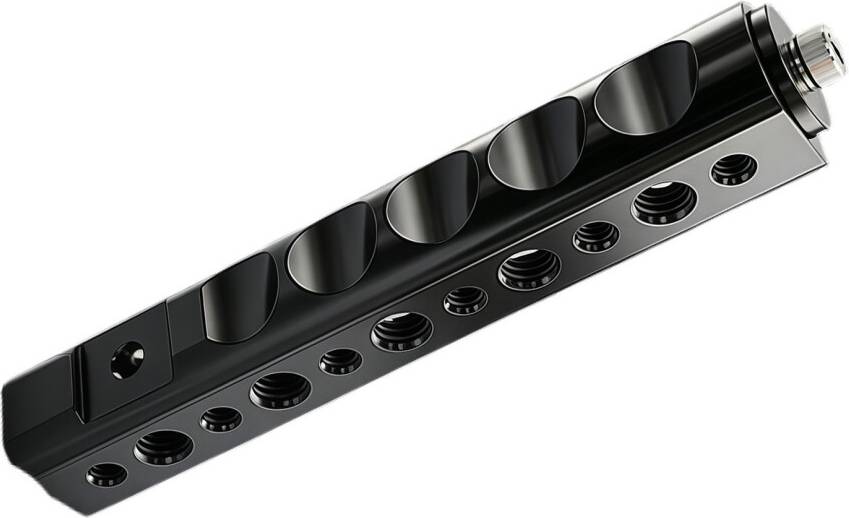 Multifunctional Camera Handle With Cold Shoe And Screw Mounts