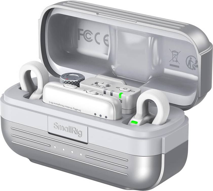 Smallrig Wireless Mic S70 2 TX 2 RX Charging Case