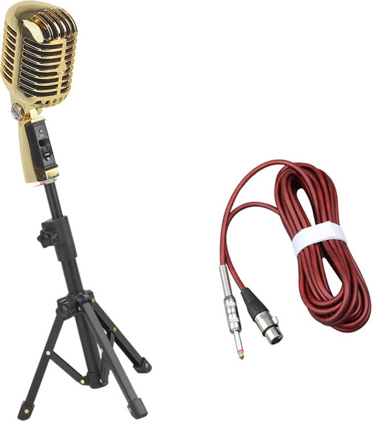 Dynamic Mic With Shock Mount Stand