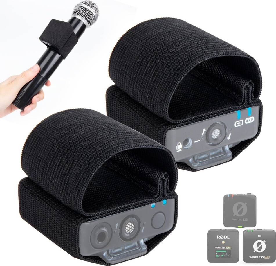 Rode wireless go Sunmon Hand Microphone Elastic Sleeve Rode Wireless Go 2 Pro ME