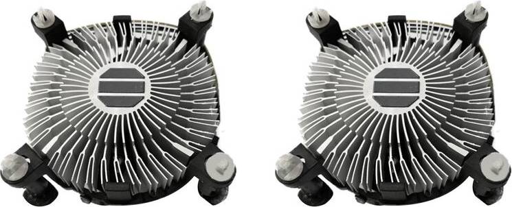 Typecat 2PCS CPU Cooling Fan Radiator Heatsink