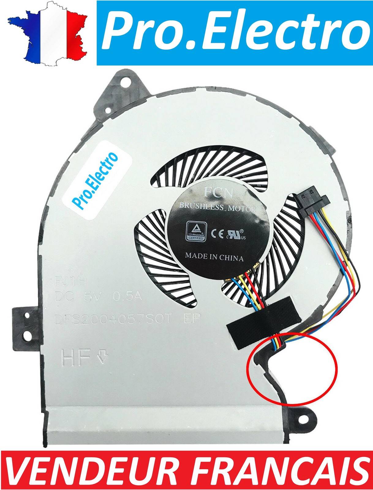 ASUS CPU Fan R540U 13N0-ULP